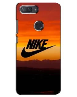 Чохол для Xiaomi Mi 8 Lite з картинкою «Nike — вечірній горизонт»