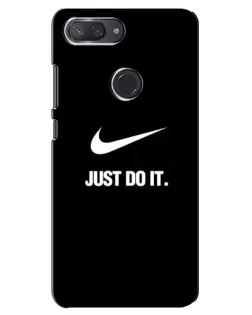 Чохол для Xiaomi Mi 8 Lite з картинкою «Класичний принт Nike»