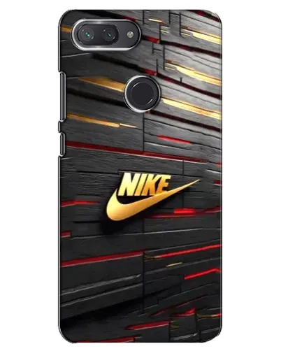 Чохол для Xiaomi Mi 8 Lite з картинкою «Золотий Nike на металі» Чохол для Xiaomi Mi 8 Lite з картинкою «Золотий Nike на металі»