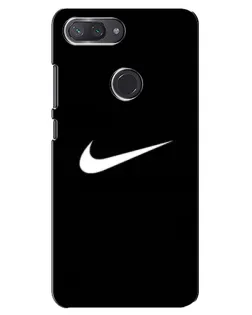 Чехол для Xiaomi Mi 8 Lite с картинкой «Минималистический Найк»