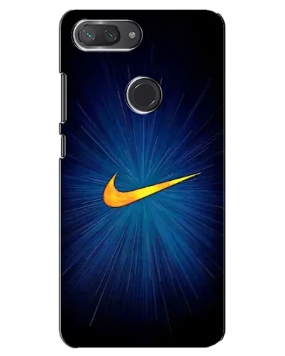 Чехол для Xiaomi Mi 8 Lite с картинкой «Синий пульс Nike» Чехол для Xiaomi Mi 8 Lite с картинкой «Синий пульс Nike»