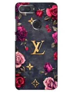 Чохол для Xiaomi Mi 8 Lite з картинкою «Квітковий Louis Vuitton»