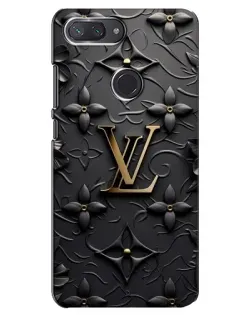 Чохол для Xiaomi Mi 8 Lite з картинкою «Шкіряна текстура LV»