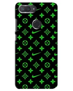 Чохол для Xiaomi Mi 8 Lite з картинкою «Неоновий принт LV»