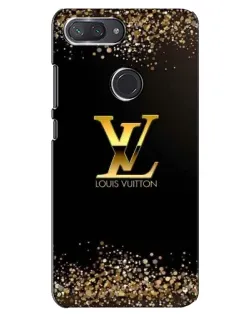 Чохол для Xiaomi Mi 8 Lite з картинкою «LV — золоті іскри»