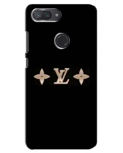 Чохол для Xiaomi Mi 8 Lite з картинкою «Louis Vuitton — мінімалізм»
