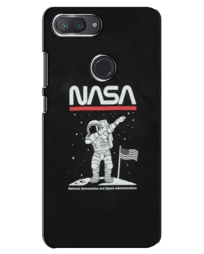 Чохол для Xiaomi Mi 8 Lite з картинкою «NASA — крокуємо по Місяцю» Чохол для Xiaomi Mi 8 Lite з картинкою «NASA — крокуємо по Місяцю»