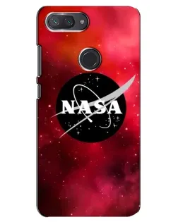 Чохол для Xiaomi Mi 8 Lite з картинкою «NASA — червона туманність»