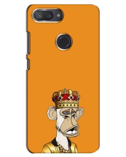 Чохол для Xiaomi Mi 8 Lite з картинкою «Золота мавпа Bored Ape» Чохол для Xiaomi Mi 8 Lite з картинкою «Золота мавпа Bored Ape»