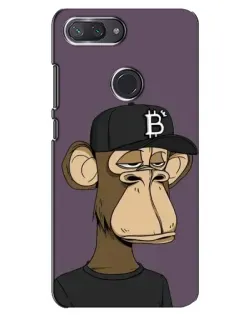 Чохол для Xiaomi Mi 8 Lite з картинкою «Bored Ape в кепці»