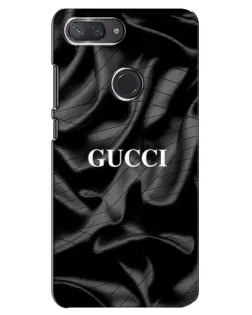 Чохол для Xiaomi Mi 8 Lite з картинкою «Gucci — шовкові хвилі»