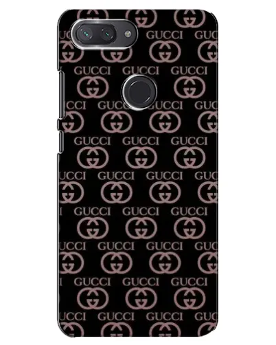 Чохол для Xiaomi Mi 8 Lite з картинкою «Класична монограма Gucci»