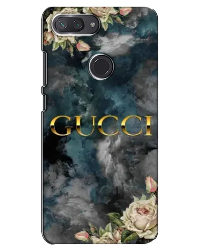 Чехол для Xiaomi Mi 8 Lite с картинкой «Абстрактные цветы Gucci» Чехол для Xiaomi Mi 8 Lite с картинкой «Абстрактные цветы Gucci»