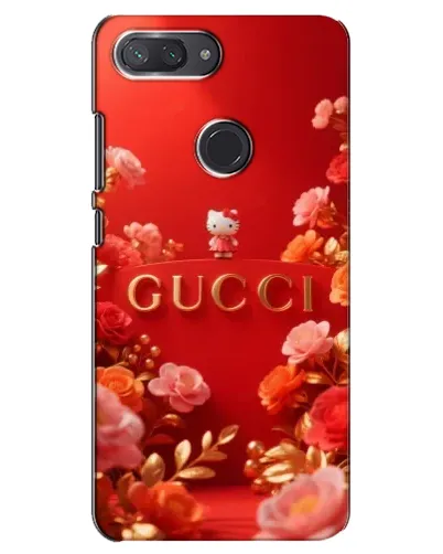 Чохол для Xiaomi Mi 8 Lite з картинкою «Gucci — золотий сад»