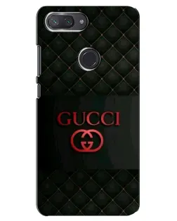 Чохол для Xiaomi Mi 8 Lite з картинкою «Gucci — стьобаний чорний»