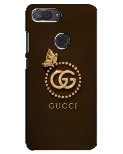 Чохол для Xiaomi Mi 8 Lite з картинкою «Gucci — золотий метелик»