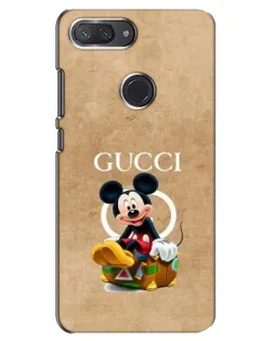 Чохол для Xiaomi Mi 8 Lite з картинкою «Міккі Маус Gucci — крафт»