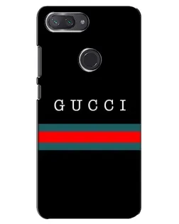 Чохол для Xiaomi Mi 8 Lite з картинкою «Gucci — червоний пояс»