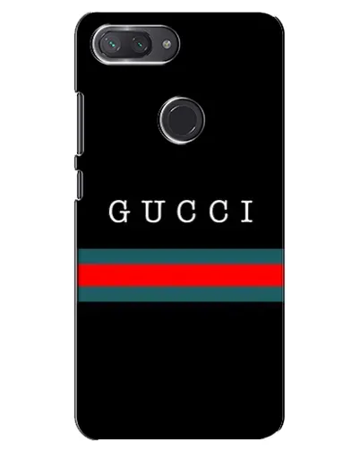 Чохол для Xiaomi Mi 8 Lite з картинкою «Gucci — червоний пояс»