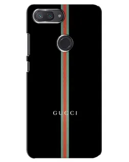 Чохол для Xiaomi Mi 8 Lite з картинкою «Gucci — строга лінія»