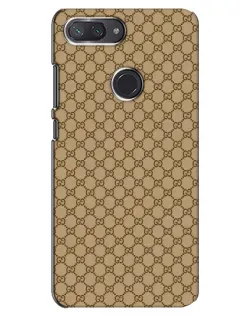 Чохол для Xiaomi Mi 8 Lite з картинкою «Gucci — класичний беж»