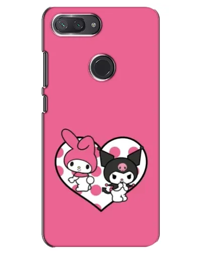 Чохол для Xiaomi Mi 8 Lite з картинкою «Kuromi та My Melody» Чохол для Xiaomi Mi 8 Lite з картинкою «Kuromi та My Melody»