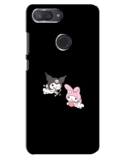 Чохол для Xiaomi Mi 8 Lite з картинкою «My Melody та Kuromi» Чохол для Xiaomi Mi 8 Lite з картинкою «My Melody та Kuromi»