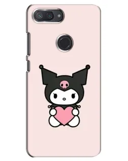 Чохол для Xiaomi Mi 8 Lite з картинкою «Kuromi та серце» Чохол для Xiaomi Mi 8 Lite з картинкою «Kuromi та серце»