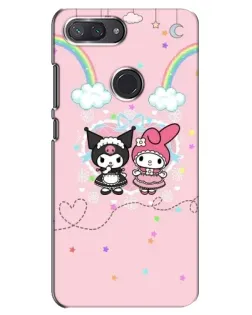 Чохол для Xiaomi Mi 8 Lite з картинкою «My Melody та Kuromi» Чохол для Xiaomi Mi 8 Lite з картинкою «My Melody та Kuromi»