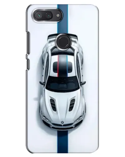 Чехол для Xiaomi Mi 8 Lite с картинкой «Вид сверху — BMW M»