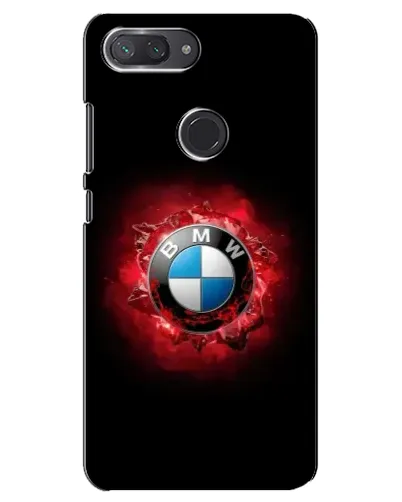 Чехол для Xiaomi Mi 8 Lite с картинкой «Логотип BMW — вспышка»