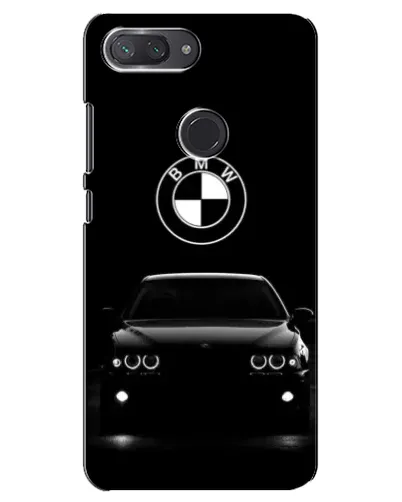 Чехол для Xiaomi Mi 8 Lite с картинкой «BMW — взгляд из темноты»