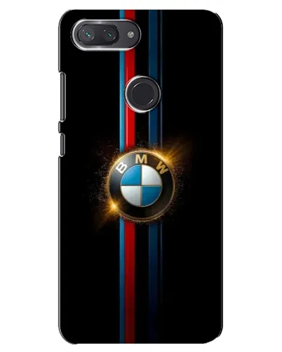 Чехол для Xiaomi Mi 8 Lite с картинкой «BMW M-Power неон»