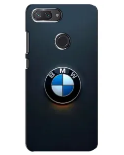 Чехол для Xiaomi Mi 8 Lite с картинкой «Логотип BMW — минимализм»