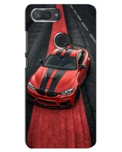 Чехол для Xiaomi Mi 8 Lite с картинкой «BMW на красной дорожке»