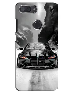 Чехол для Xiaomi Mi 8 Lite с картинкой «BMW — акварельный дрифт» Чехол для Xiaomi Mi 8 Lite с картинкой «BMW — акварельный дрифт»