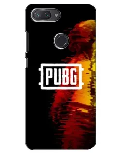 Чохол для Xiaomi Mi 8 Lite з картинкою «Яскравий логотип PUBG»