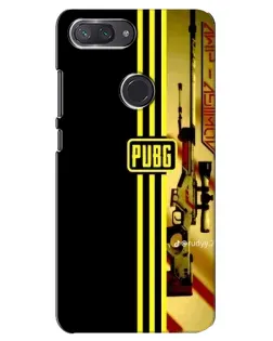 Чехол для Xiaomi Mi 8 Lite с картинкой «PUBG — камуфляжный шлем»