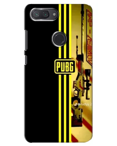 Чохол для Xiaomi Mi 8 Lite з картинкою «PUBG — камуфляжний шолом»