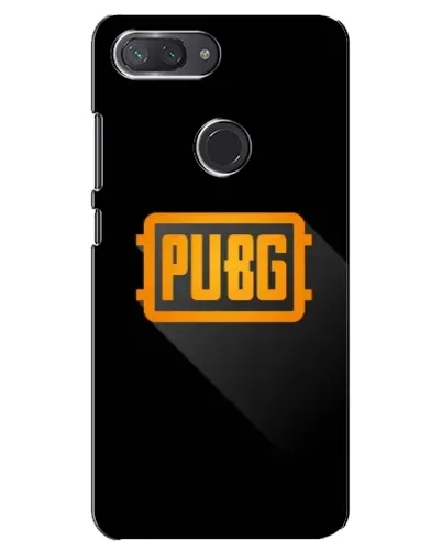 Чохол для Xiaomi Mi 8 Lite з картинкою «PUBG — рамка лого»