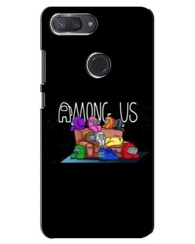 Чохол для Xiaomi Mi 8 Lite з картинкою «Логотип Among Us» Чохол для Xiaomi Mi 8 Lite з картинкою «Логотип Among Us»