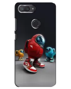 Чехол для Xiaomi Mi 8 Lite с картинкой «Among Us — 3D стиль»