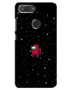 Чохол для Xiaomi Mi 8 Lite з картинкою «Червоний Among Us»