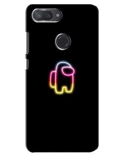 Чохол для Xiaomi Mi 8 Lite з картинкою «Among Us градієнт»