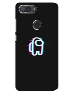 Чохол для Xiaomi Mi 8 Lite з картинкою «Among Us неон»
