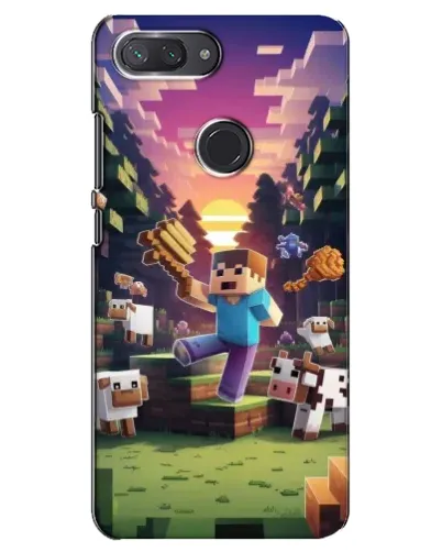 Чохол для Xiaomi Mi 8 Lite з картинкою «Стів на фермі» Чохол для Xiaomi Mi 8 Lite з картинкою «Стів на фермі»