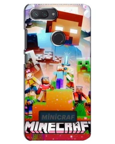 Чохол для Xiaomi Mi 8 Lite з картинкою «Minecraft герої гри» Чохол для Xiaomi Mi 8 Lite з картинкою «Minecraft герої гри»