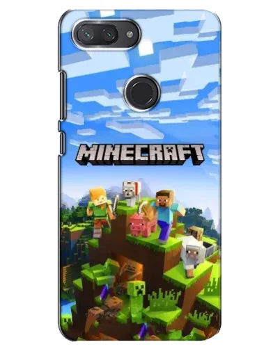 Чохол для Xiaomi Mi 8 Lite з картинкою «Minecraft класичний світ» Чохол для Xiaomi Mi 8 Lite з картинкою «Minecraft класичний світ»