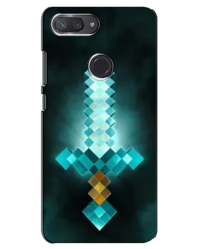 Чохол для Xiaomi Mi 8 Lite з картинкою «Алмазний меч неон» Чохол для Xiaomi Mi 8 Lite з картинкою «Алмазний меч неон»