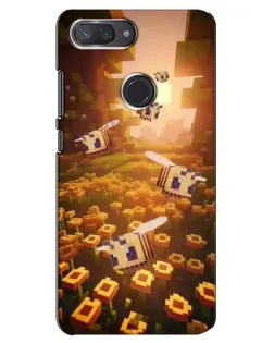 Чохол для Xiaomi Mi 8 Lite з картинкою «Поле соняшників»